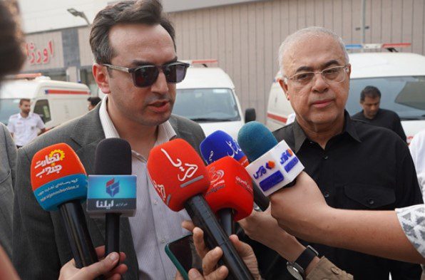 تحویل شش دستگاه آمبولانس جدید به ناوگان اورژانس هرمزگان