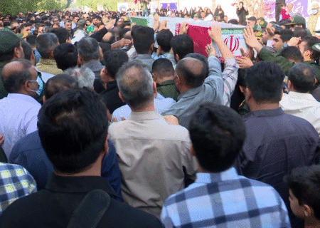 شهید گمنام دفاع مقدس در نیروی دریایی سپاه تشییع شد