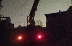 تداوم خدمات برق ناحیه یک بندرعباس در کوی نصر بندرعباس‌