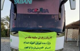 ۴۰ نفر از خانواده های ایتام توکهور راهی زیارت بارگاه مقدس امام رضا (علیه‌السلام) شدند