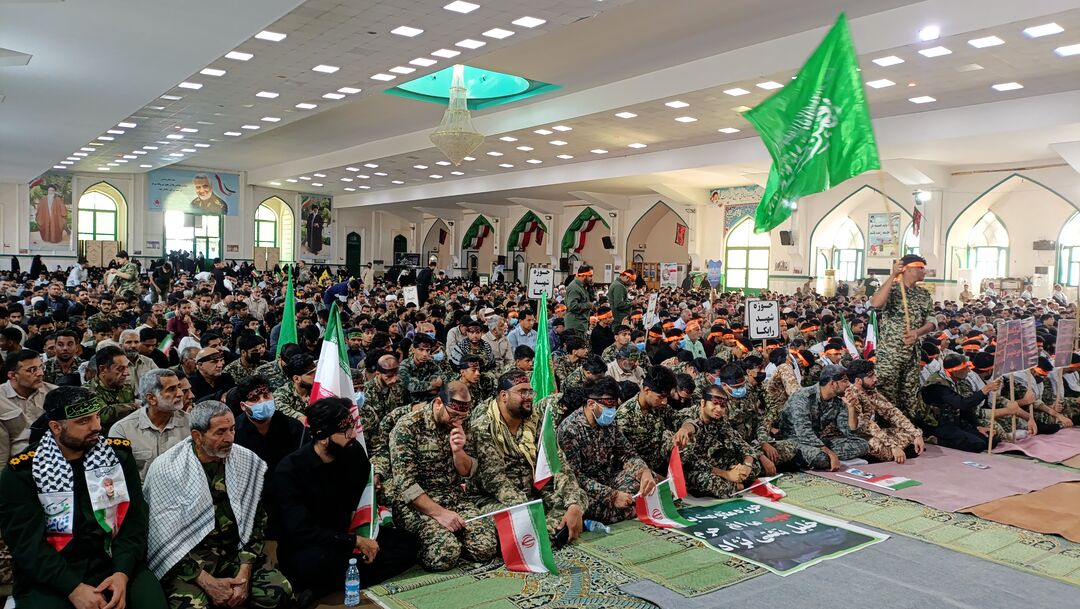 نمایش اقتدار بسیجیان هرمزگان در سالروز تشکیل بسیج مستضعفان