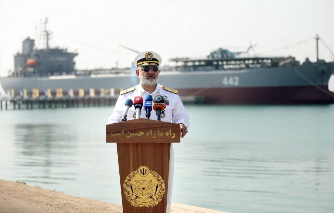 ناوشکن سهند آماده حضور در آبهای دوردست و عمق اقیانوسها است