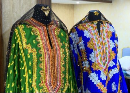 ۳۰ هنرمند هرمزگانی آثار پوشاک سنتی خود را در نمایشگاه تخصصی عرضه کردند